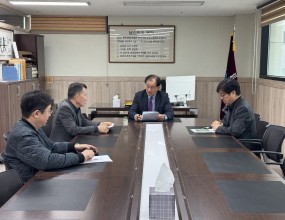 2026년 4월 9일 본회 사무실에서 진행된 1차 상임위원회 - 환경보존위원회 사진입니다.